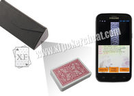 Brown Infrared Glasses Case Camera Poker Card Reader For Casino Games ISO