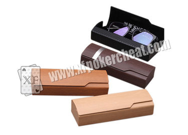 Brown Infrared Glasses Case Camera Poker Card Reader For Casino Games ISO