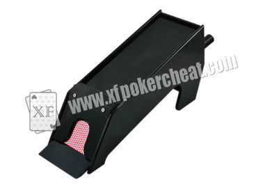 Black / Transparent Plastic Dealing Shoe Samsung Poker Analyzer For Baccarat