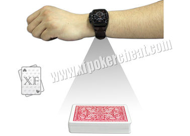 25-35cm Leather Watch Poker Scanner / Poker Analyzer For Side Marked Cards