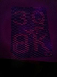 Texas Hold’em Plastic Playing Cards Invisible Ink Markings for UV Contact Lenses