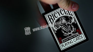 Bicycle Black Tiger Ellusionist Plastic Playing Cards With Invisible Ink Markings