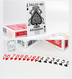 Paper Tally Ho Invisible Playing Cards For UV Contact Lenses Magic Tools