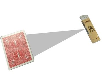 Automatic Scanning Plastic Lighter Camera For Scanning Invisible Marked Playing Cards