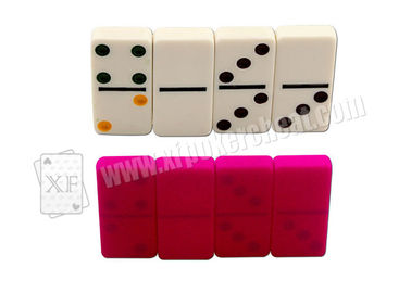 American Dominoes With Invisible Ink Markings On The Backside For UV Invisible Contact Lenses