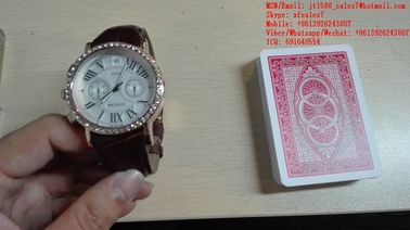 Brown Color Automatically Watch Camera To Work With Poker Analyzers