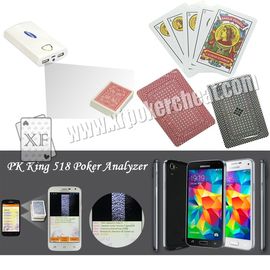 Royal Marked Poker Cards , Cheating Playing Cards For Infrared Camera Poker Analyzer