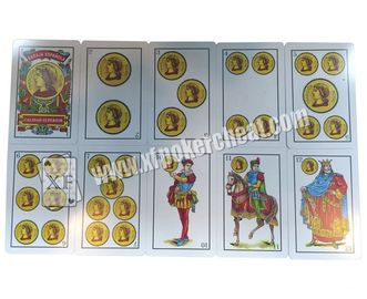 Royal Marked Poker Cards , Cheating Playing Cards For Infrared Camera Poker Analyzer