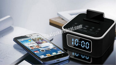 Electronic alarm clock camera for Poker Cheat device system/gambling