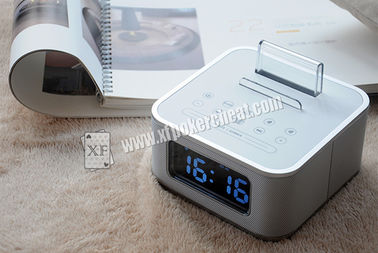 Electronic alarm clock camera for Poker Cheat device system/gambling