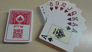 Invisible Playing Cards / Invisible Barcodes Markings On PTW