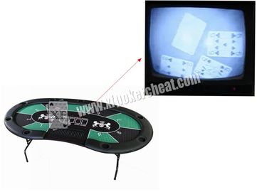 Wireless Casino Cheating Devices Perspective Table System Poker Game Monitoring System