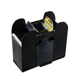 Black Casino Cheating Devices , Eight Deck Automatic Playing Card Shuffler With Camera