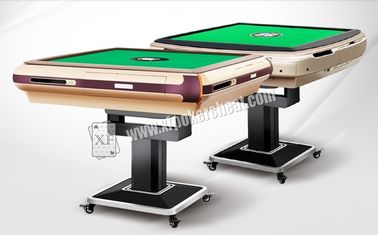 90 * 90cm Casino Cheating Devices Automatic Mahjong Table With Cheating Program