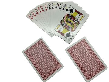 Korean Royal Plastic Playing Cards With Invisible Ink Markings For Poker Analyzer