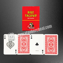 Modiano Bike Trophy Plastic Marked Invisible Playing Cards / Italy Poker