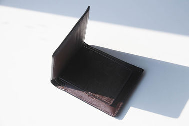 Black Leather COACH Wallet Camera Casino Cheating Devices For Gambling Poker