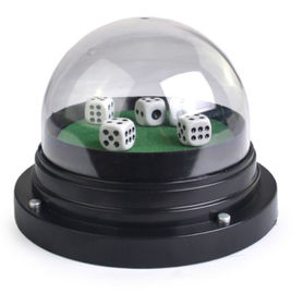 Black Plastic Electric Round Cup For Casino Dice Gambling Cheat With Remote Control