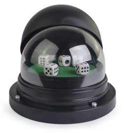 Black Plastic Electric Round Cup For Casino Dice Gambling Cheat With Remote Control