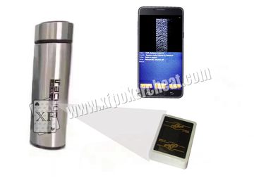 CVK Bottle Infrared Hidden Camera Playing Cards Scanner To Rea Bar Codes Marked Playing Cards