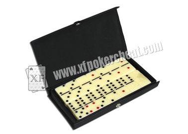 Plastic Invisible Playing Cards 28Pic Dominoes With Invisible Ink Markings