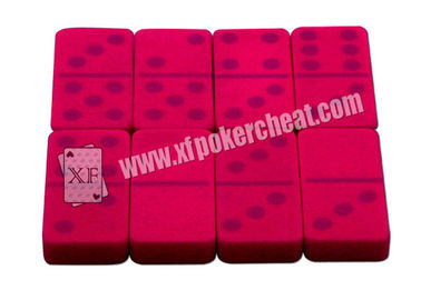 Plastic Invisible Playing Cards 28Pic Dominoes With Invisible Ink Markings