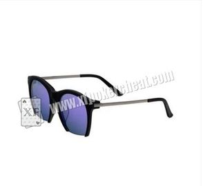 Purple UV Perspective Glasses For Magic Show / Casino Games / Poker Match