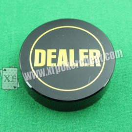 Dealer Button Poker Scanner For Barcode Marked Playing Cards With UV Ink