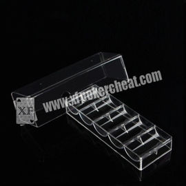 8 - 40cm Distance Poker Scanner Plastic Chip Box / Poker Chip Tray