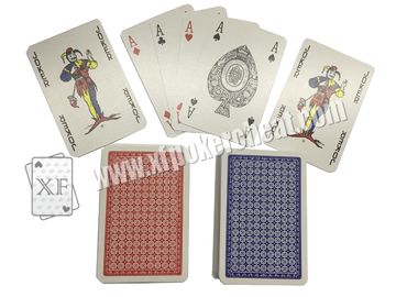 Gambling Toolment NO.1 Red / Narrow Size 4 Small Index Paper Playing Cards