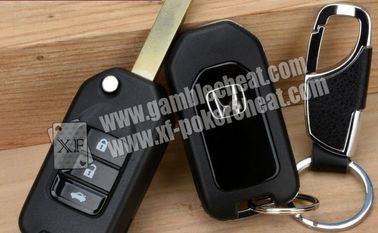 Bar-Codes Marked Cards Poker Scanner , Infrared Honda XRV Car Key Invisible Camera