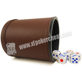 Red Casino Dice Scanner To See Through The Dice Cup / Dice Magic Device