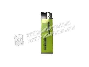 Green Plastic Lighter Poker Scanner For Barcode Marked Cards ISO9001