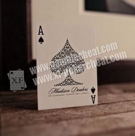 Invisible Madison Dealers Luxury Paper Playing Cards Marked With Ink For Precision Lenses