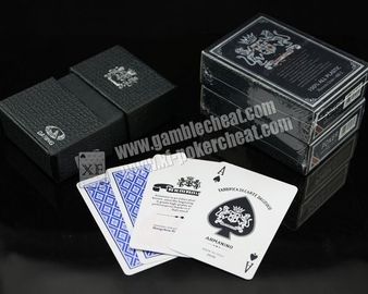 Italy Armanino Plastic Playing Cards Marked With Invisible Ink Marking For Baccarat