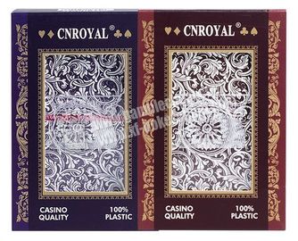 P.R.C CNROYAL Plastic Invisible Playing Cards For Poker Analyzer And Contact Lenses