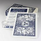 Rummy Bicycle Paper Playing Cards Marked With Poker Cheating Invisible Ink For Lenses