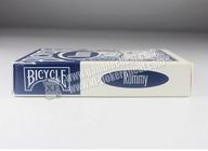 Rummy Bicycle Paper Playing Cards Marked With Poker Cheating Invisible Ink For Lenses