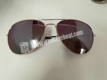 Fashional Oval Shape UV Sunglasses Poker Reader For UV Marked Playing Cards