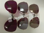 Fashional Oval Shape UV Sunglasses Poker Reader For UV Marked Playing Cards