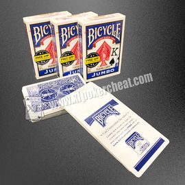 USA Bicycle Jumbo Paper Gambling Props / Poker Size Two Jumbo Index Playing Cards