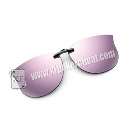 Personality Perspective Sunglasses For Backside Marked Playing Cards