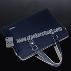Custom Poker Casino Cheating Devices / Leather Man Handbag For Card Exchanger