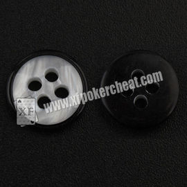 Removable Button Barcode Poker Scanner / Marked Poker Cards Shirt Button Camera