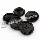Circular Barcode Poker Scanner , Black Removable Shirt Button Camera