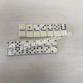 Double Six Invisible Ink Marked Dominoes For UV Sunglasses Contact lens