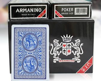 Original Italy Armanino Invisible Playing Cards Bar - codes and Backside Markings Gambling