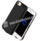 4.7 Inch iPhone 6 / 7 / 8 Power Case Poker Scanner With IR Camera Inside To Scan Marked Playing Cards