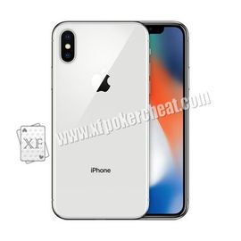 Original IPhone X Mobile Phone Camera Poker Scanner to Scan Invisible Ink Marked Playing Cards