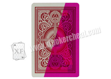 Magic Props Arrow Kem Plastic Invisible Playing Cards For UV Contact Lenses Gambling Cheat